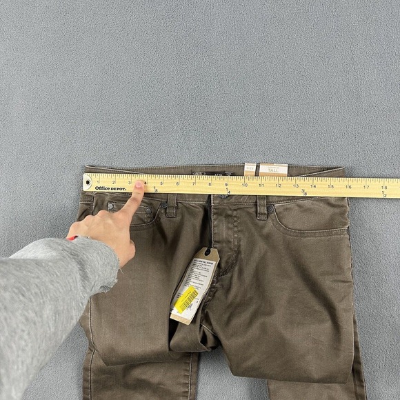 PrAna Kayla Slim Fit Jeans 8/29 Tall Inseam Skinny Stretch Brown Denim Casual - Picture 9 of 13